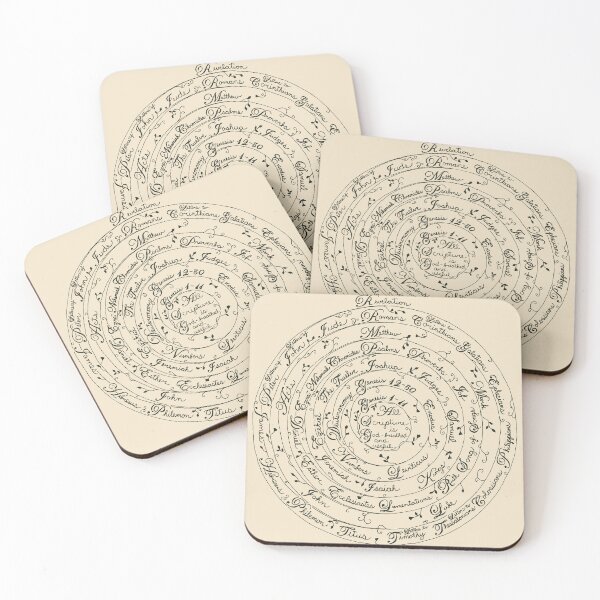 Item preview, Books of the Bible – Hand Lettered Scripture Art designed and sold by Drawings by Daylight.