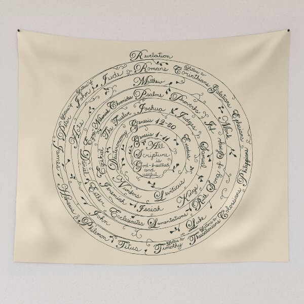 Item preview, Books of the Bible – Hand Lettered Scripture Art designed and sold by Drawings by Daylight.