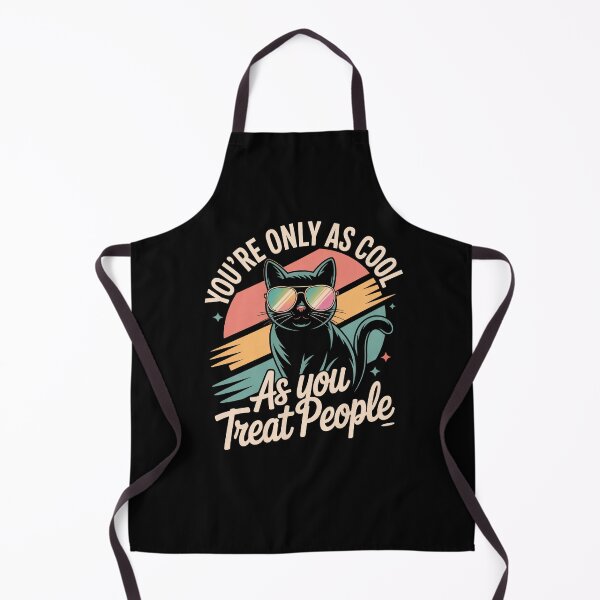 Item preview, Retro Cool Cat Sunglasses Kindness Quote designed and sold by SuperAndSocial.