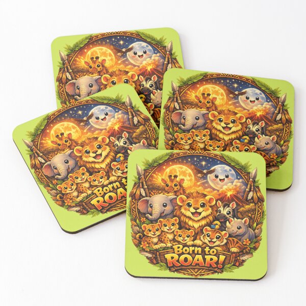 Item preview, Cartoon African wildlife animals designed and sold by M--Y.