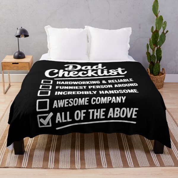 Item preview, Dad Checklist All Of The Above Fathers Day Gift for Dad designed and sold by Say It With Ink.
