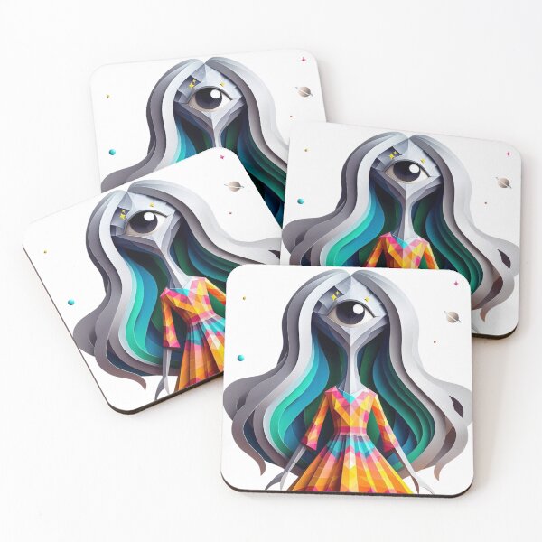 Item preview, Cosmic Cyclops Girl  designed and sold by unboxedbyJuls.