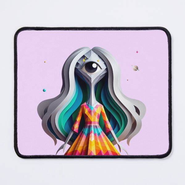 Item preview, Cosmic Cyclops Girl designed and sold by unboxedbyJuls.