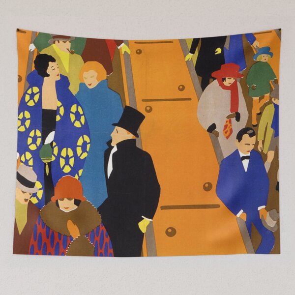 Item preview, 1924 British Art Deco Travel Horace Taylor Poster designed and sold by Pixelchicken.