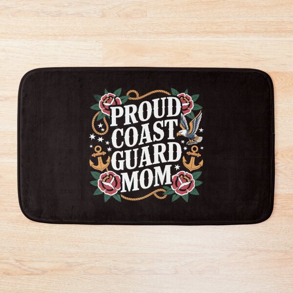 Item preview, Proud Coast Guard Mom – Patriotic Military Parent Coast Guard designed and sold by Redgiant87x.