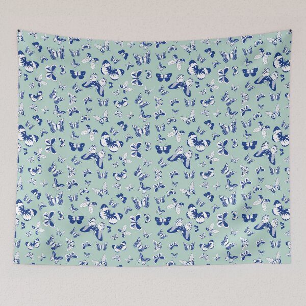 Item preview, Butterflies (blue edition) designed and sold by Juliette Lancien.