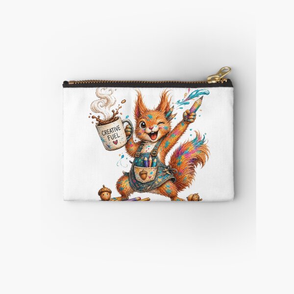Item preview, Creative Squirrel Fueled by Creative Chaos designed and sold by SecretSquirrellDesigns.