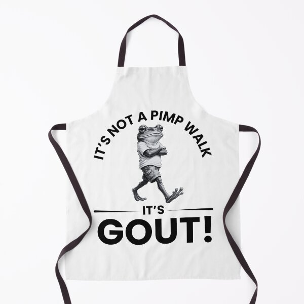 Item preview, It’s Not A Pimp Walk It’s Gout Funny Medical Humor T-Shirt designed and sold by Teetreasure2.