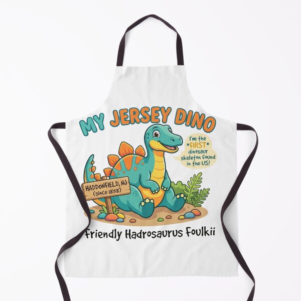 Item preview, My Jersey Dino Friendly Hadrosaurus NJ First US Dinosaur Kids designed and sold by The-HistoryGirl.