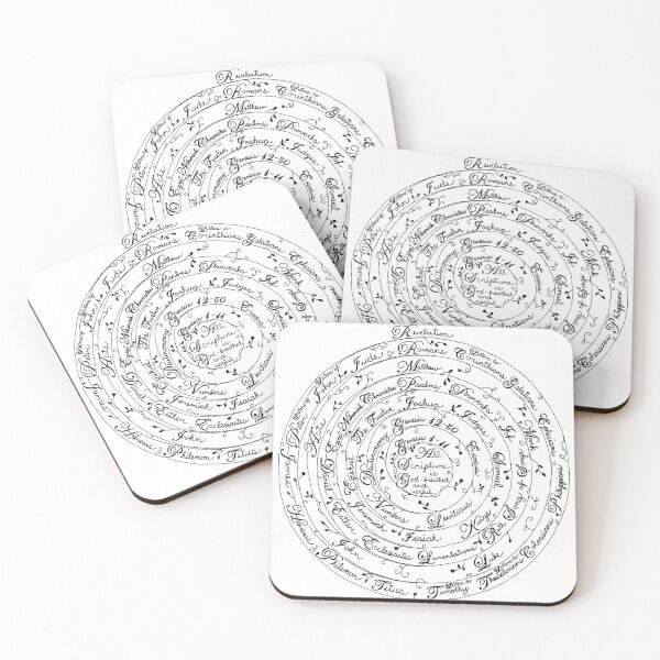 Item preview, Books of the Bible – Hand Lettered Scripture Art designed and sold by Drawings by Daylight.
