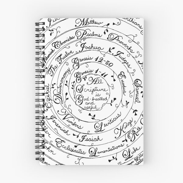 Item preview, Books of the Bible – Hand Lettered Scripture Art designed and sold by Drawings by Daylight.