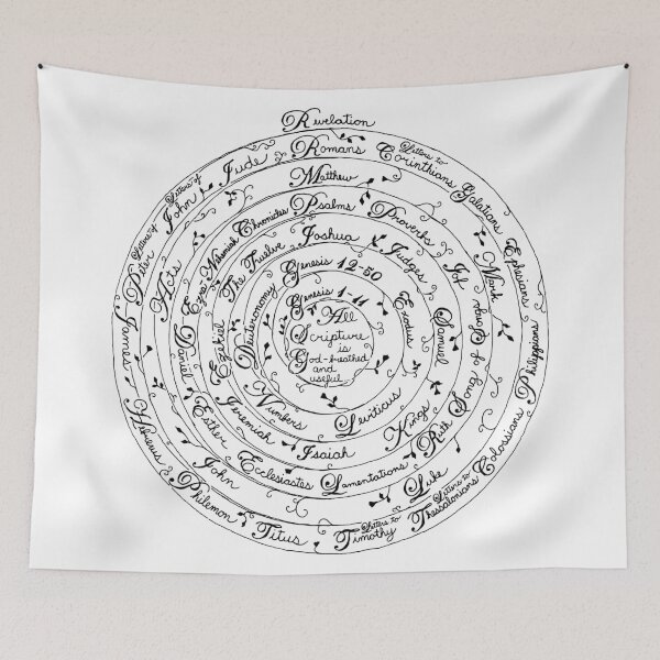 Item preview, Books of the Bible – Hand Lettered Scripture Art designed and sold by Drawings by Daylight.