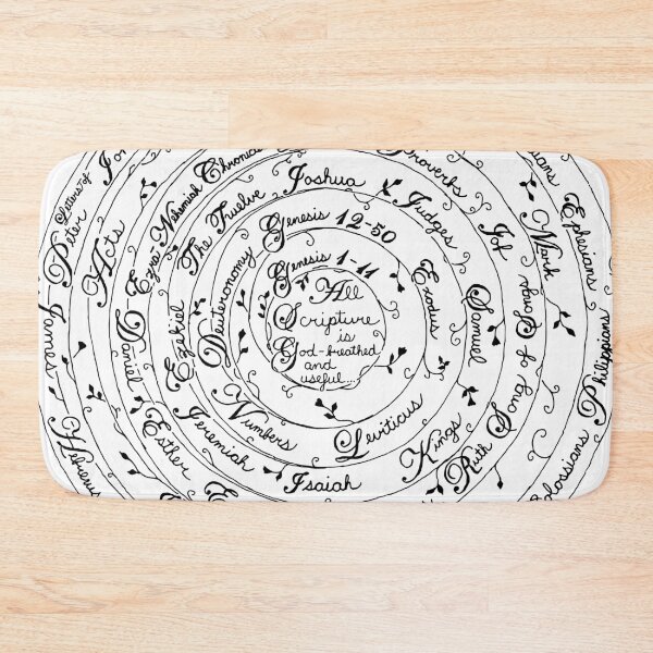 Item preview, Books of the Bible – Hand Lettered Scripture Art designed and sold by Drawings by Daylight.