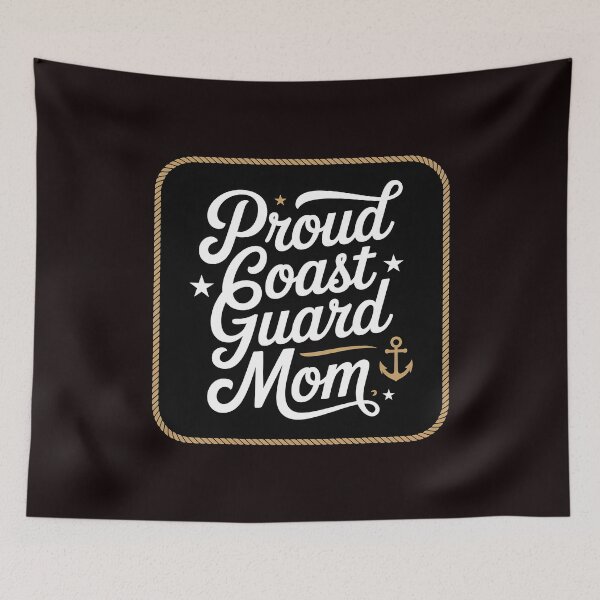 Item preview, Proud Coast Guard Mom – Coast Guard Service Support Family designed and sold by Redgiant87x.