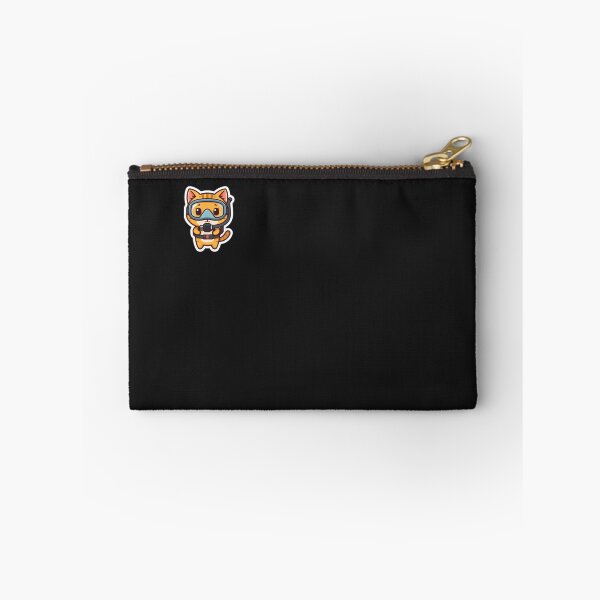 Item preview, Cute Cat Scuba Diving - Left Chest Badge Funny Ocean Kitten designed and sold by islam gamal.