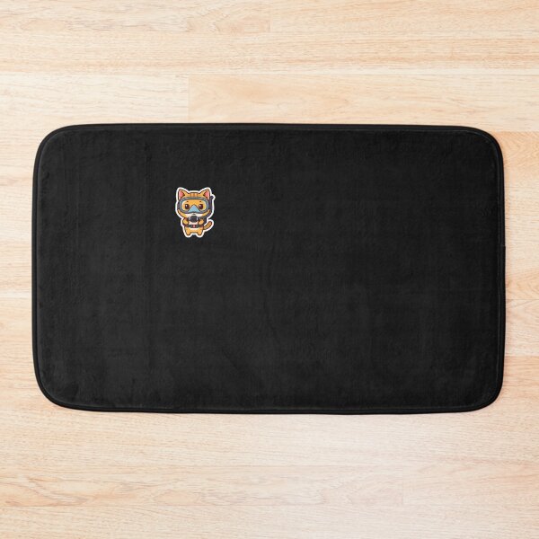Item preview, Cute Cat Scuba Diving - Left Chest Badge Funny Ocean Kitten designed and sold by islam gamal.