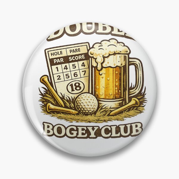 Item preview, Double Bogey Club Funny Golf Beer Design designed and sold by EastEndTownie.