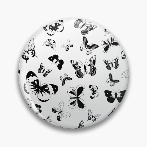 Item preview, Butterflies (black and white edition) designed and sold by Juliette Lancien.