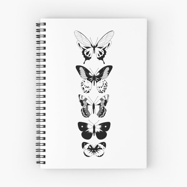 Item preview, Butterflies (black and white edition) designed and sold by Juliette Lancien.