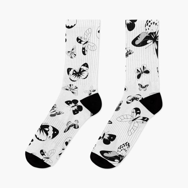 Item preview, Butterflies (black and white edition) designed and sold by Juliette Lancien.