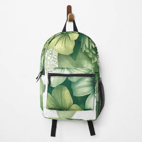 Item preview, Green flowers watercolor designed and sold by uunaa.