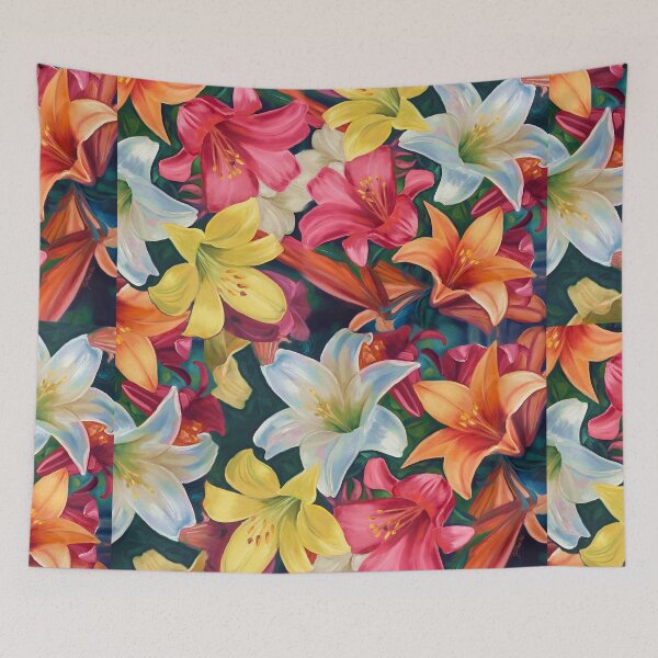 Item preview, Tiger Lily Party V designed and sold by Christina Clare.