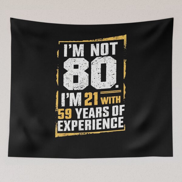 Item preview, Eighty With Experience designed and sold by SiarheiYur.
