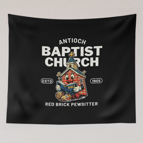 Item preview, Antioch baptist church red brick  designed and sold by Peerless-Prime.