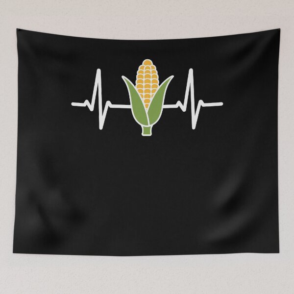 Item preview, Corn Heartbeat Line designed and sold by SiarheiYur.