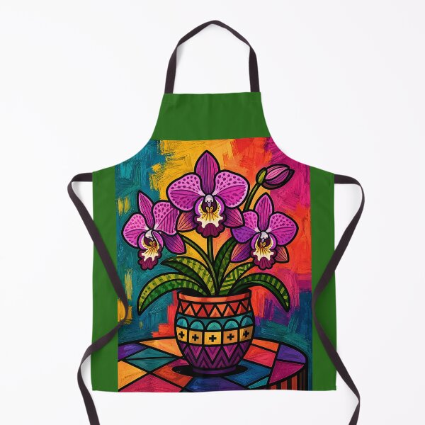 Item preview, Amazon Orchid – Tropical Floral Art designed and sold by BrazilArtShop.
