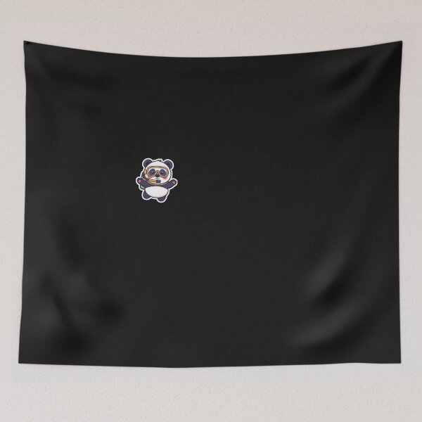 Item preview, Cute Panda Scuba Diving - Left Chest Badge Funny Ocean Bear designed and sold by islam gamal.