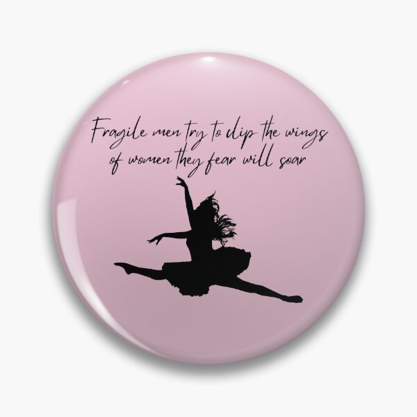 Item preview, Fragile men try to clip the wings of women they fear will soar designed and sold by EvergreenRevolt.