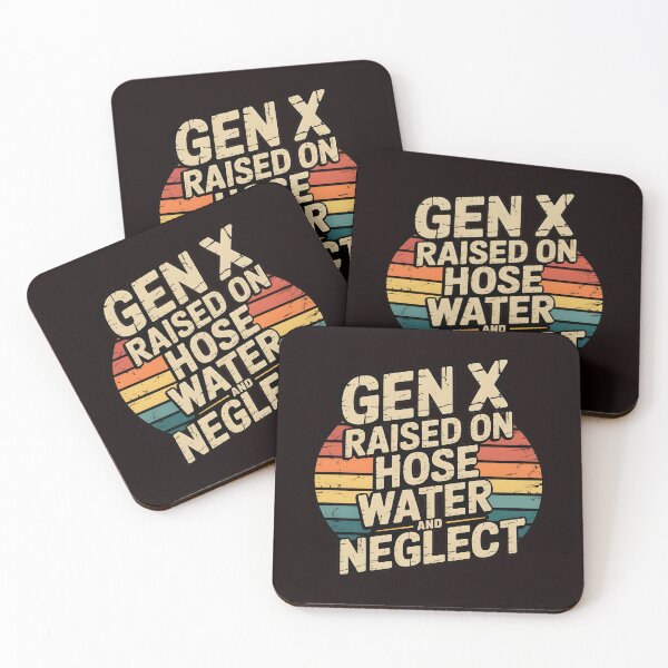Item preview, Gen X Raised On Hose Water And Neglect Shirt – Vintage Childhood Humor designed and sold by Redgiant87x.