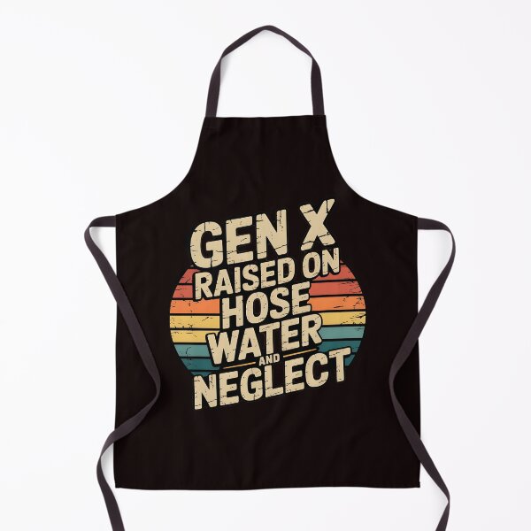 Item preview, Gen X Raised On Hose Water And Neglect Shirt – Vintage Childhood Humor designed and sold by Redgiant87x.