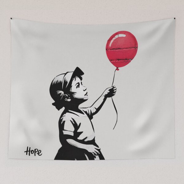 Item preview, Banksy - Hope designed and sold by 123ks.