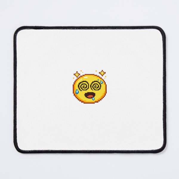 Item preview, Dizzy Pixel Emoji – Retro 8 Bit Overwhelmed Reaction Sticker designed and sold by ANiyati.