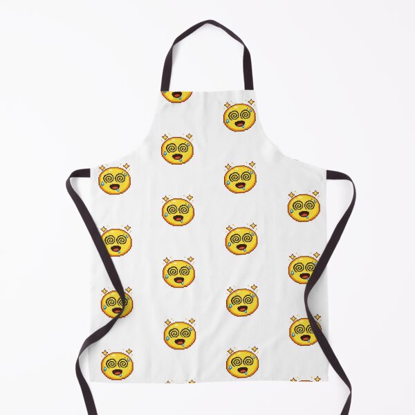 Item preview, Dizzy Pixel Emoji – Retro 8 Bit Overwhelmed Reaction Sticker designed and sold by ANiyati.