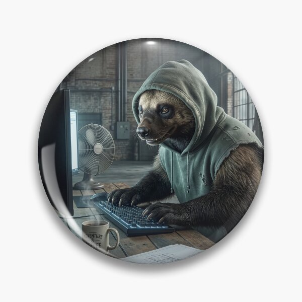 Item preview, Wolverine Hacker  designed and sold by Tridentulus.
