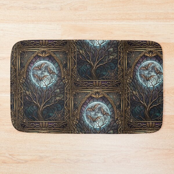 Item preview, Spooky Night: Gothic Tree and Flying Bats. designed and sold by BriSher.
