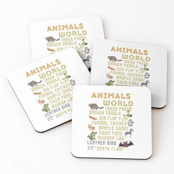 Item preview, Animals of the World designed and sold by PeterPunkt.