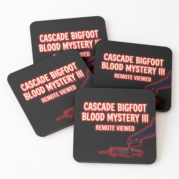 Item preview, Cascade Bigfoot Blood Mystery III - Remote Viewed Sasquatch designed and sold by Heinessight Merch.