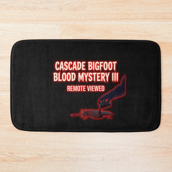 Item preview, Cascade Bigfoot Blood Mystery III - Remote Viewed Sasquatch designed and sold by Heinessight Merch.