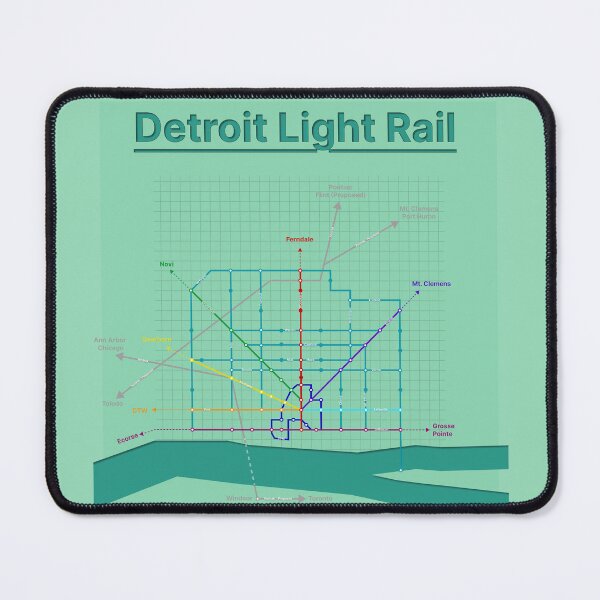 Item preview, Detroit Light Rail Concept designed and sold by Transit4Detroit.
