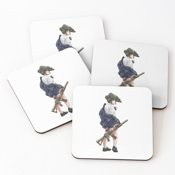 Item preview, Tactical School Girl - Anime Special Ops designed and sold by RAWLIFEGRAPHIC.