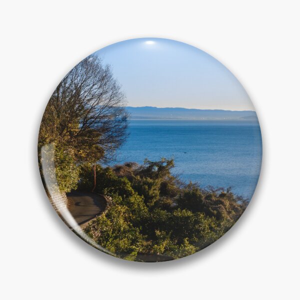 Item preview, Winding Coastal Road Leading to Suruga Bay at Sunrise near Satta-Toge Pass, Japan designed and sold by Pix4Japan.
