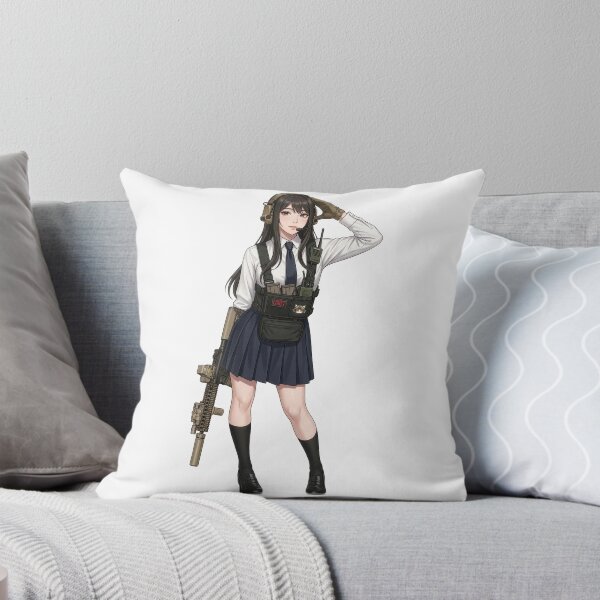 Item preview, Tactical School Girl - Anime Special Ops designed and sold by RAWLIFEGRAPHIC.