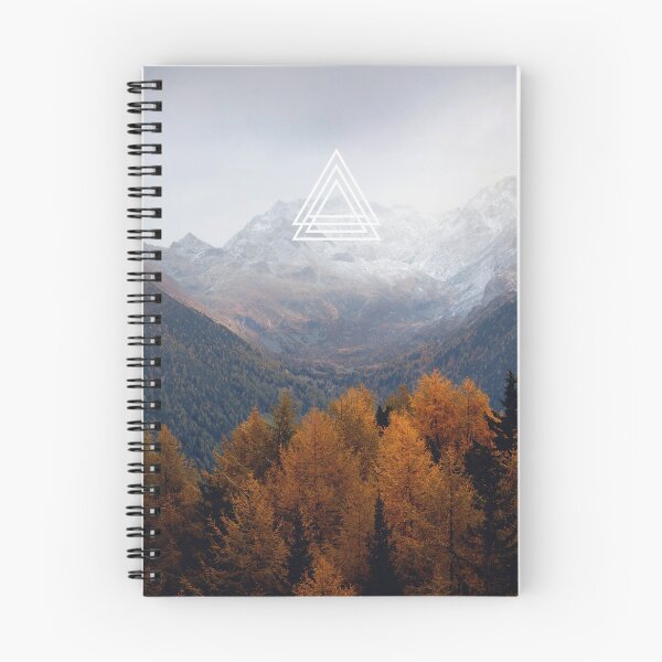 Item preview, Minimalist Journal - Autumn Mountain designed and sold by WriteAesthetics.