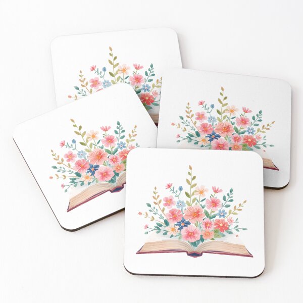 Item preview,  Flowers on book designed and sold by uunaa.