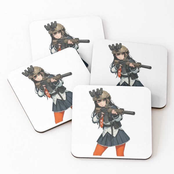 Item preview, Tactical School Girl - Anime Special Ops designed and sold by RAWLIFEGRAPHIC.