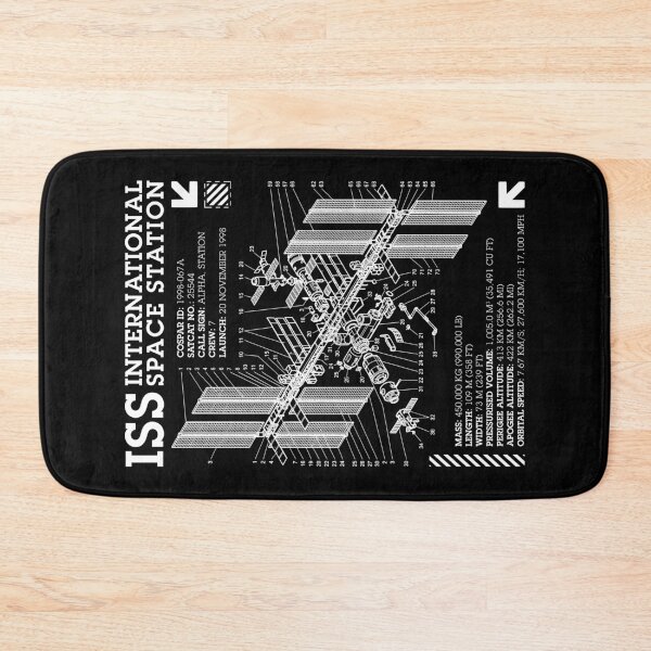 Item preview, ISS International Space Station Spaceflight Science Diagram designed and sold by GrandeDuc.